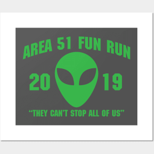 Area 51 Fun Run Posters and Art